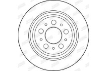 SINGLE BRK DISC R VOLV S60 S80 V70 XC70 96-10