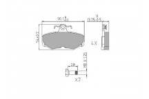 Brake Pad Set - Disc Brake