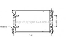 RADIATOR SEAT TOLEDO 91-99