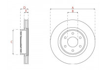 Brake Disc Nissan 15-25