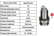 Spark Plug Honda 01-12
