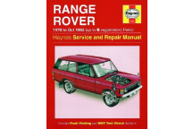 Workshop Manual Haynes Manual Range Rover (1970- 1992)