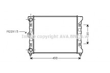 RADIATOR VW 91-99