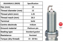 Spark Plug Nissan Renault 07-13