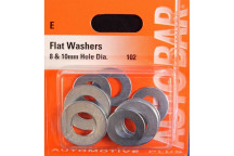 Autobar Flat Washers 8mm/10mm Pack of 10