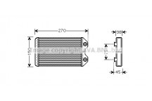 HEAT BLOWER TOYO COROLLA 97-02