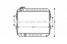 RAD TOYO HI LUX VW TARO 89-97