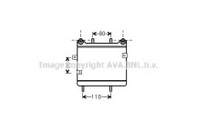 OIL COOLER MERC CL600 E430 97-08