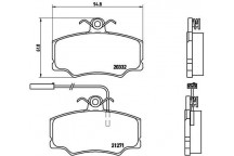 XXXX PADS FT ALFA 33 89-94