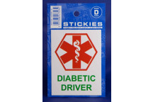 Diabetic Driver Sticker