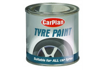 CarPlan Tyre Black 250ml Rubber Surface Restorer for Tyres M