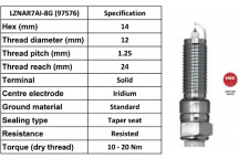 Spark Plug Ford 12-17