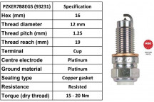 Spark Plug Audi Seat Skoda VW 11-24