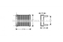 HEAT EXCHANGER MERCEDES 95-06