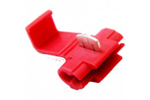 Autobar Blade/Tap Connectors Red Pack of 20
