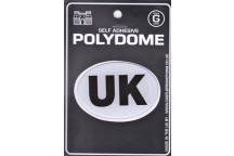 UK Oval 70mm x 50mm Sticker