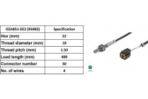 LAMBDA SENSOR HYUN COUPE 02-05
