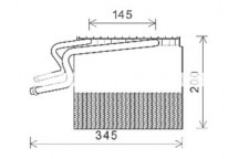 AC EVAP RENA KANGOO TREKKA 98-09