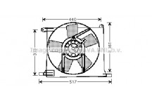 CLG FAN VAUXHALL ASTRA F 91-99