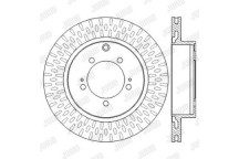 SGL BRK DISC R MITS LANCER 98-07
