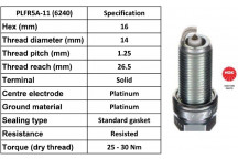 Spark Plug Citroen Nissan Peugeot Renault Infiniti 00-13