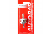 Autobar Straight Aluminium Non?Return Valve 6mm
