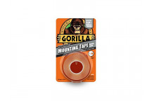 Gorilla 3044101 Clear Mounting Tape 25mm x 1.5m - Strong Cry