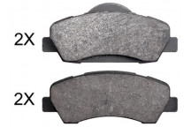 Brake Pad Set - Disc Brake Citroen Peugeot 12-21