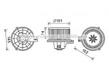 HEAT BLOWER R KIA SEDONA 06-13