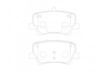 Brake Pad Set - Disc Brake Volvo 17-23