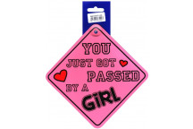 You Just Got Passed By A Girl Sticker