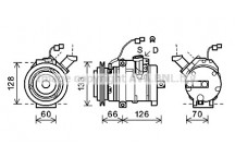 CMPRSSR MITSUBISHI PAJERO SHOGUN 06-15