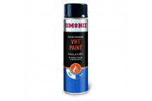 Simoniz SIMVHT24D Matt Blue VHT Spray Paint 500ml - Heat Res