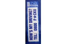 Hows My Driving Sticker