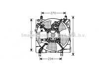 CLG FAN MITSUBISHI GALANT 01-03