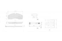 BRK PAD FT IVEC DAILY 03-06