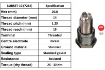 Spark Plug Audi Seat VW 78-93