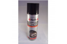 Holts BU1D Black Bumper & Trim Paint 300ml - Durable Black P