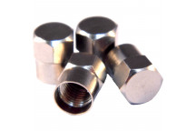 Autobar Metal Dust Caps Hex Head Pack of 4