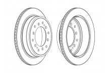 Brake Disc Toyota 09-19