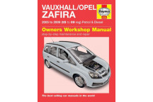 Workshop Manual Haynes Manual Zafira 05-09