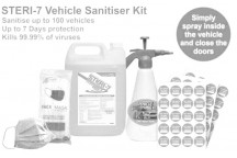 Steri-7 CARSTERIKIT Vehicle Sanitiser Kit - Complete Car Int