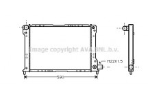 RAD FIAT CROMA LANCIA THEMA 85-93