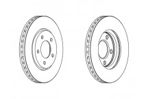 PR BRK DISC FT CHRY GRAND VOYAGER 01-08