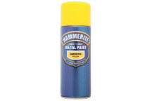Hammerite 5092968 Smooth Yellow Spray 400ml - Smooth Yellow