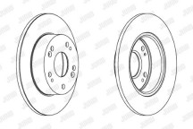 Brake Disc Honda 03-08