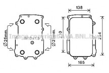 OIL COOLER XF 105410 05-