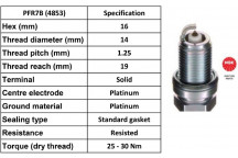 Spark Plug Alfa Romeo Audi Chrysler Ford Honda Isuzu Mitsubi