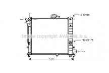 RADIATOR SAAB 9000 86-98
