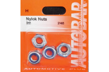 Autobar Nylok Nuts 10mm Pack of 2